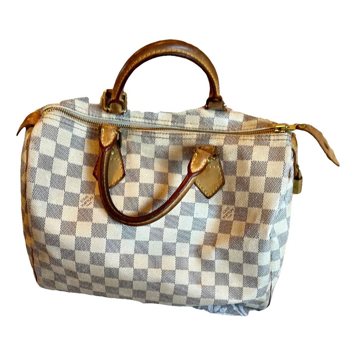 Speedy leather handbag