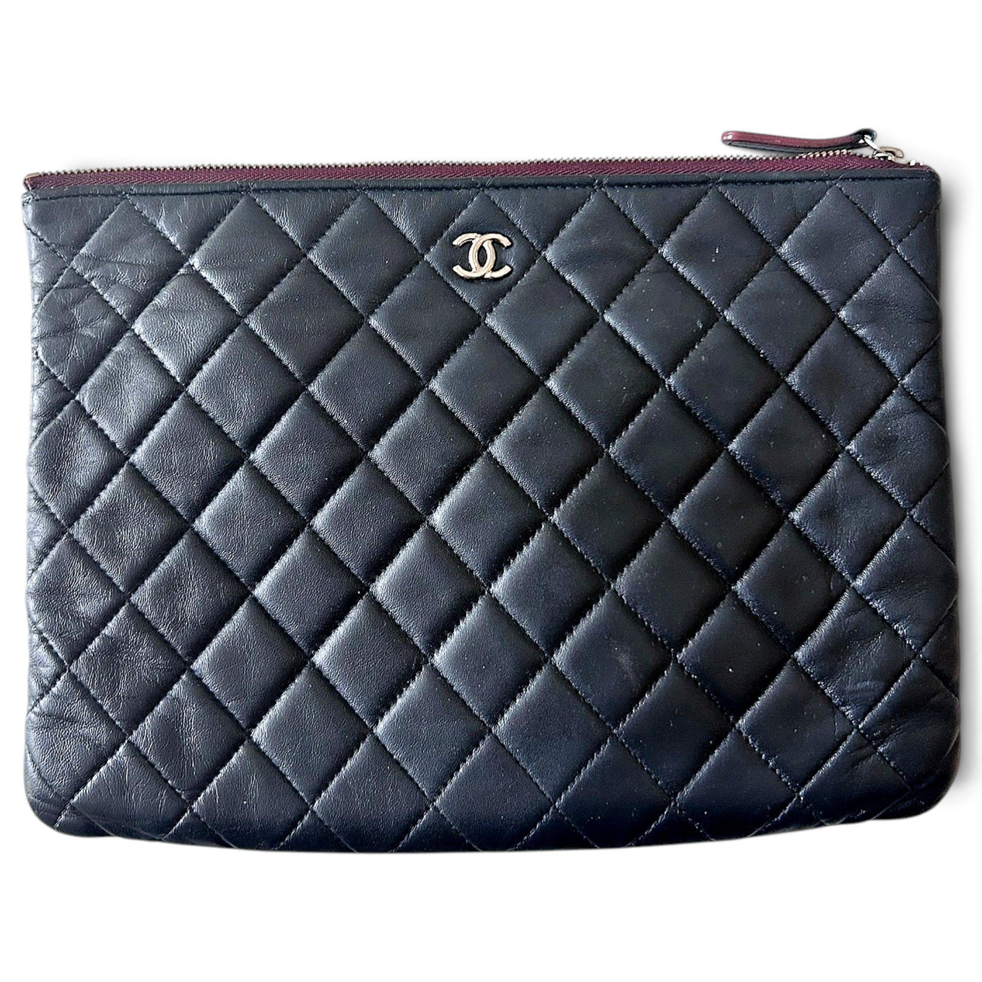 Timeless/Classique leather clutch bag