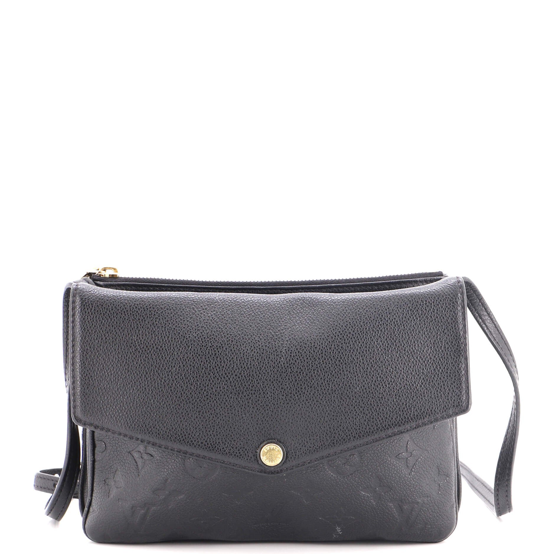 Twice Handbag Monogram Empreinte Leather