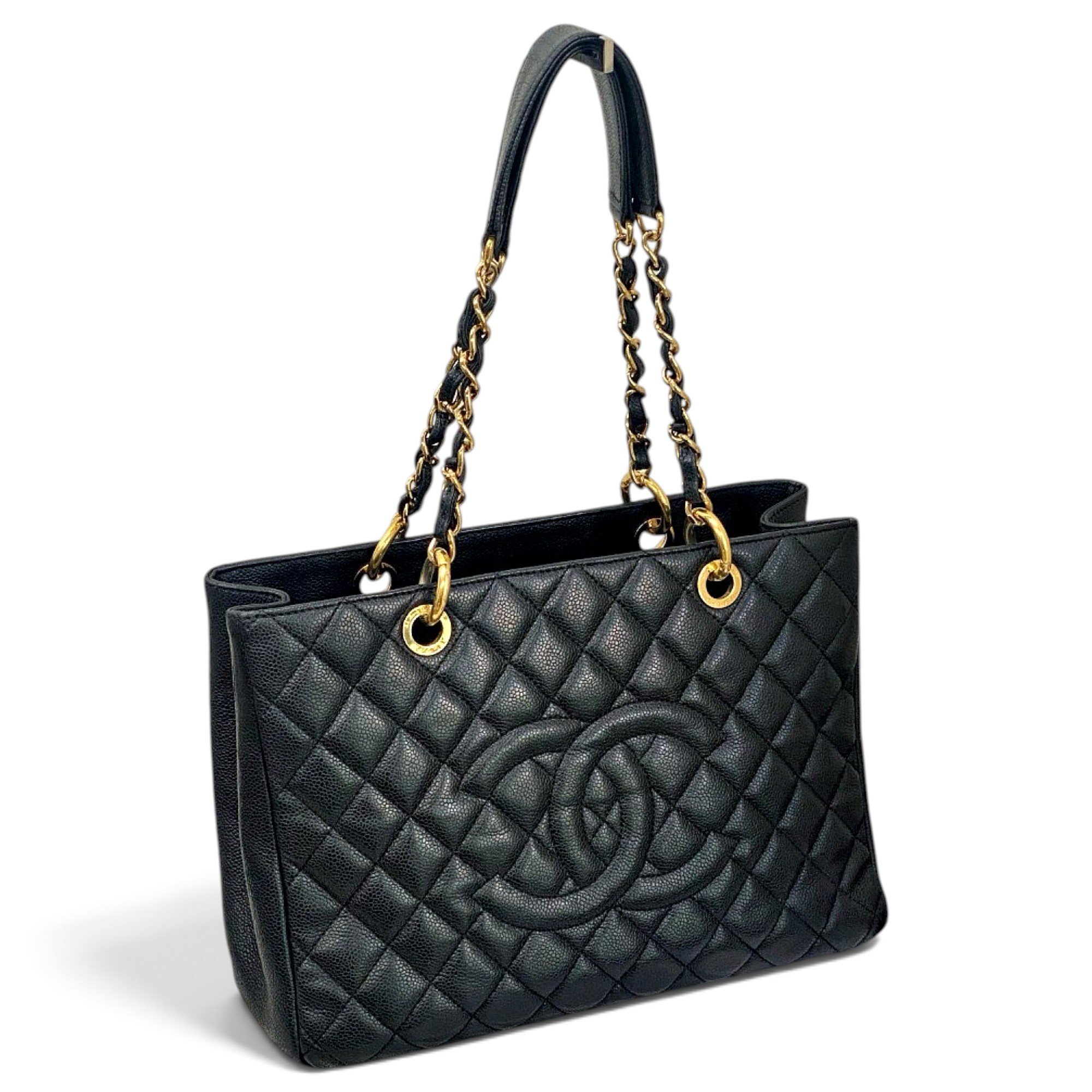 Grand shopping leather tote