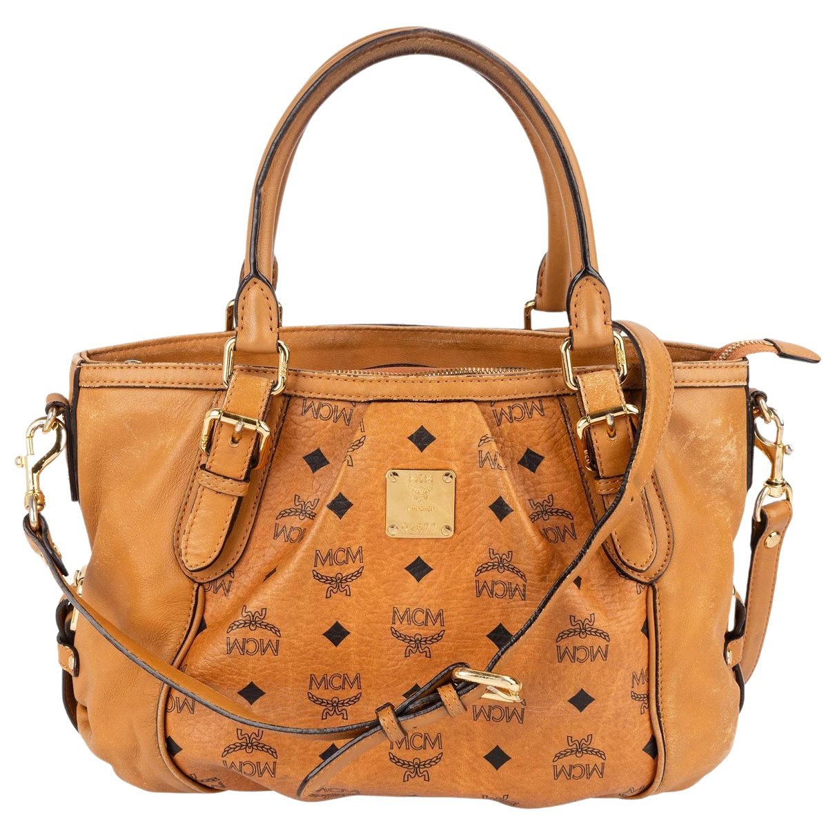 Boston leather handbag