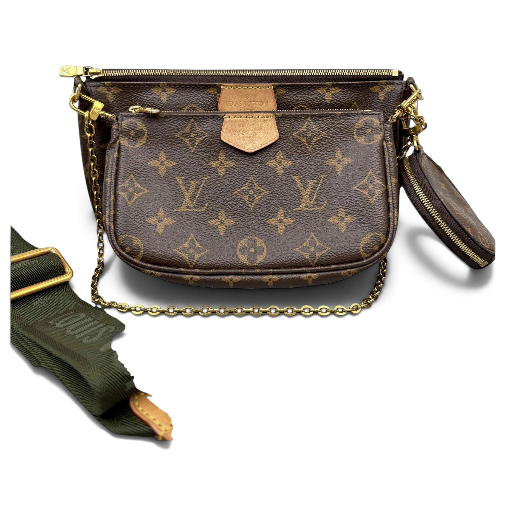 Multi Pochette Accessoires leather handbag