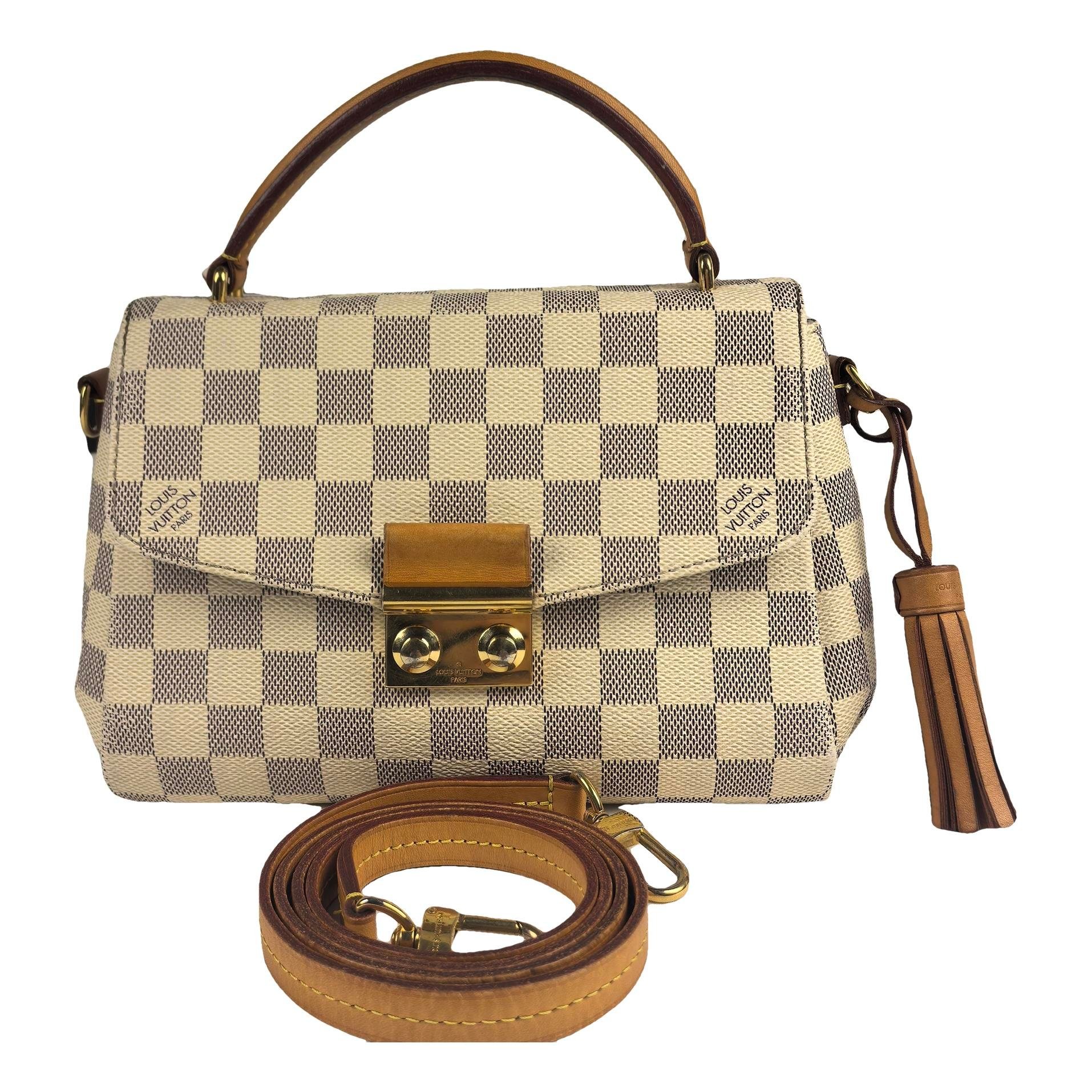 Croisette leather handbag