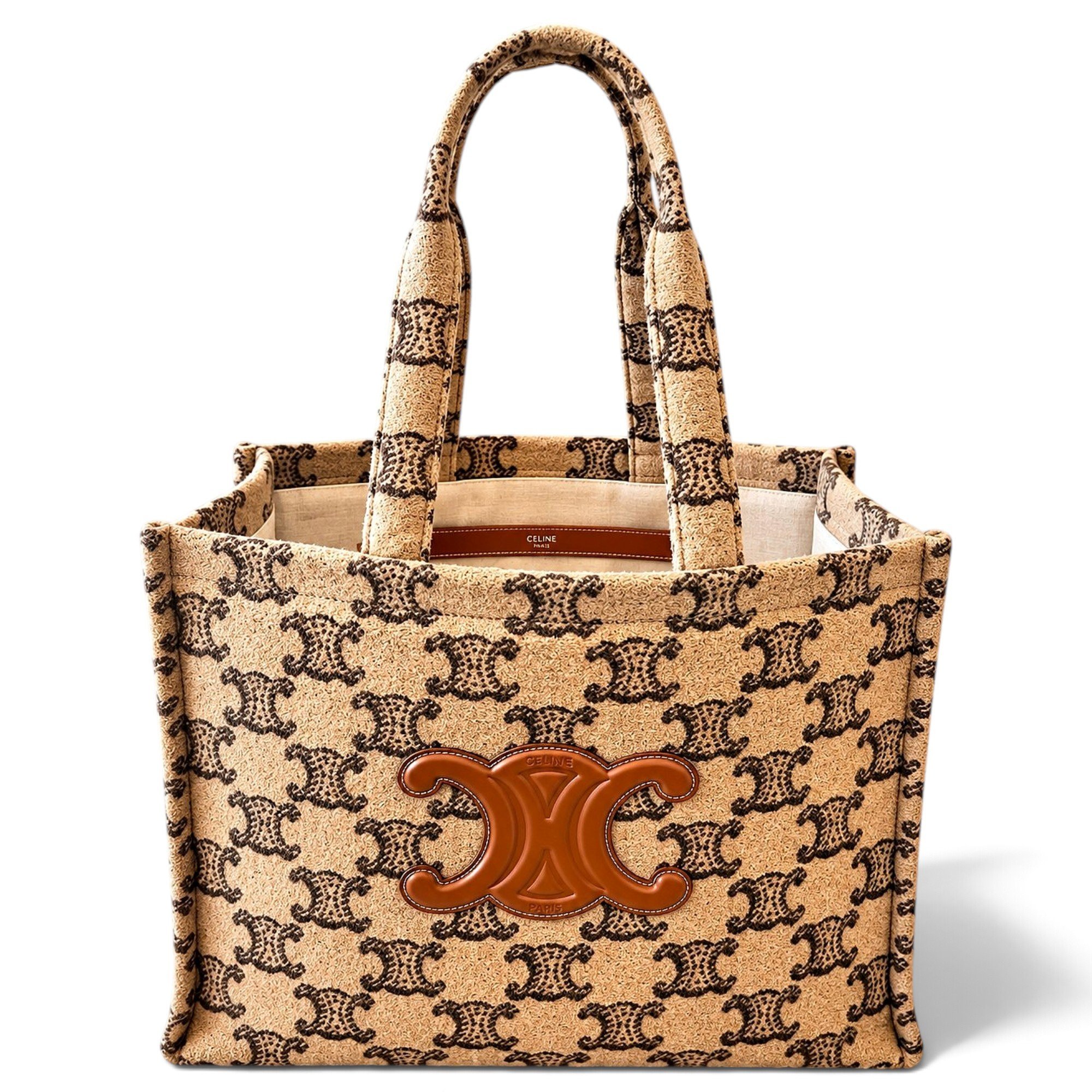 Cabas wool tote