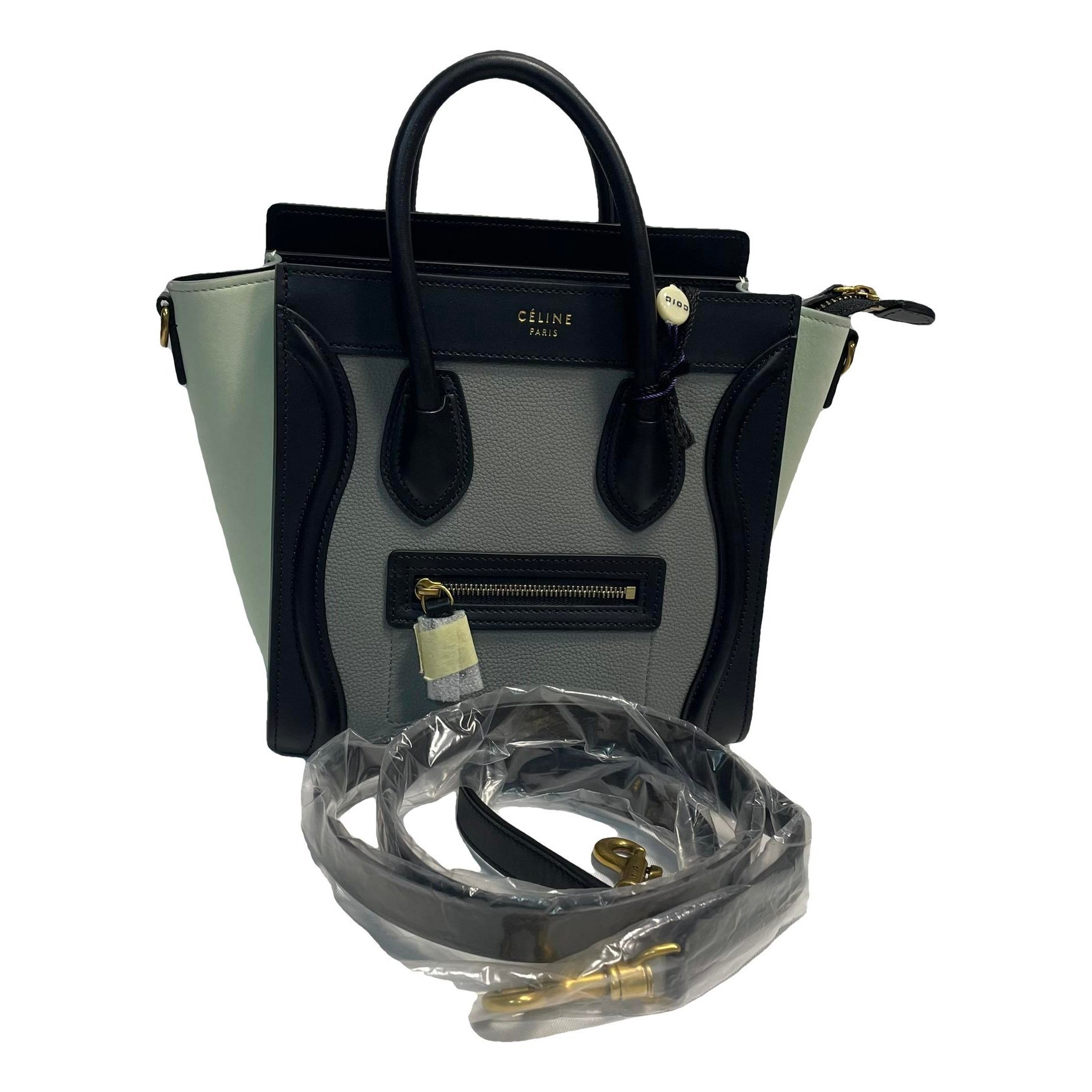 Nano Luggage leather handbag