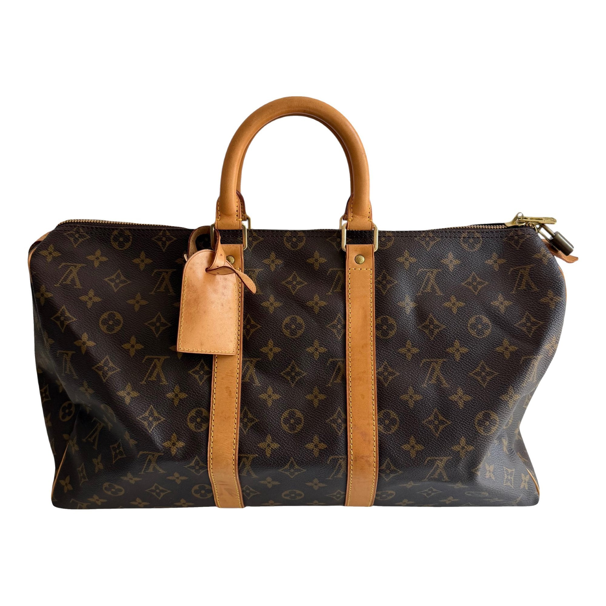 Keepall leather 48h bag