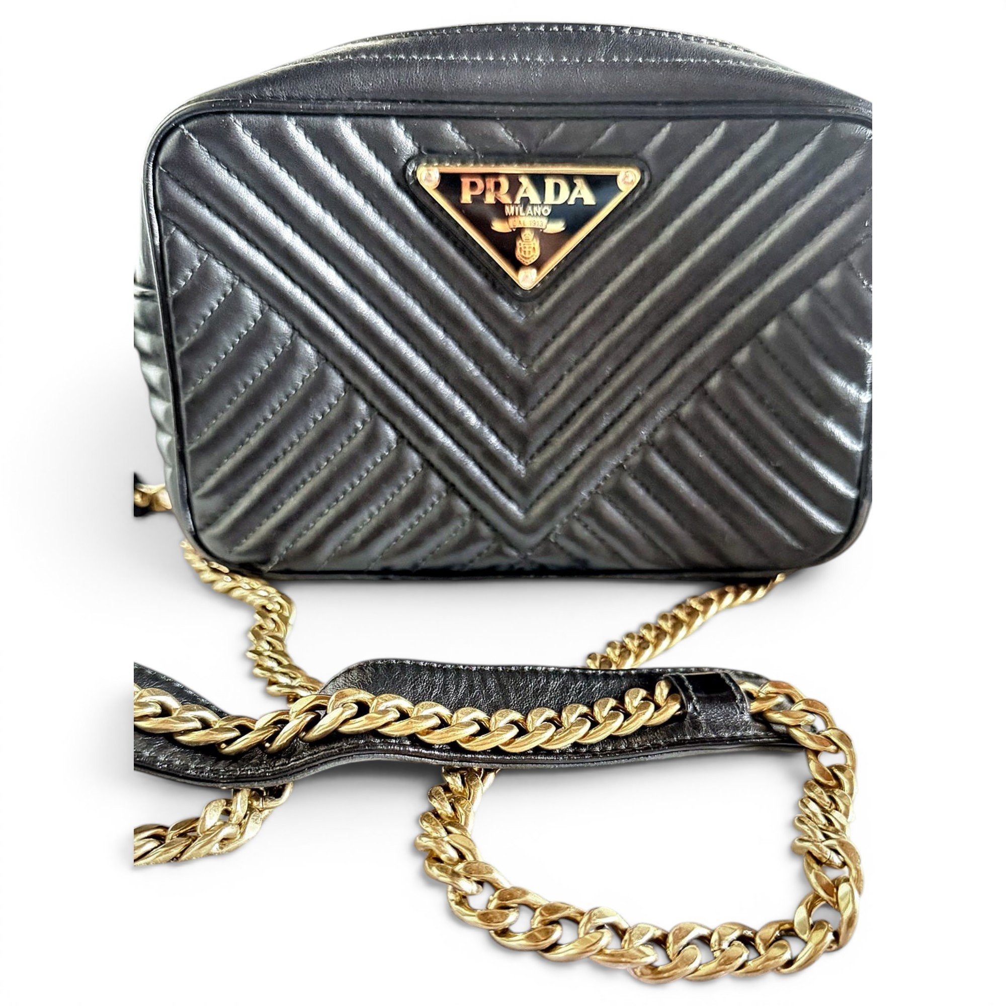 Leather handbag
