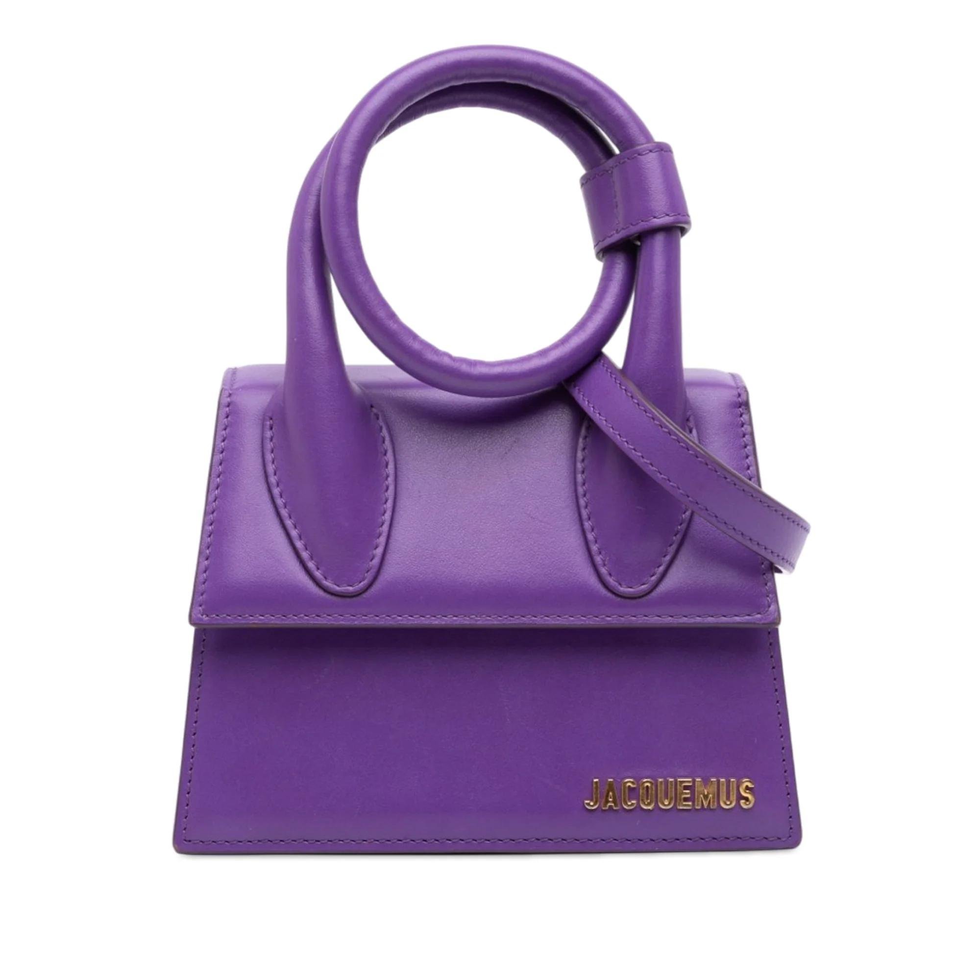 Le Chiquito Noeud pony-style calfskin handbag