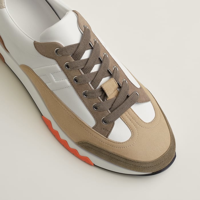 Multicolore Beige Lin Trail Sneaker