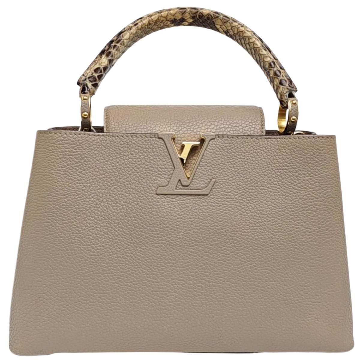 Capucines leather handbag