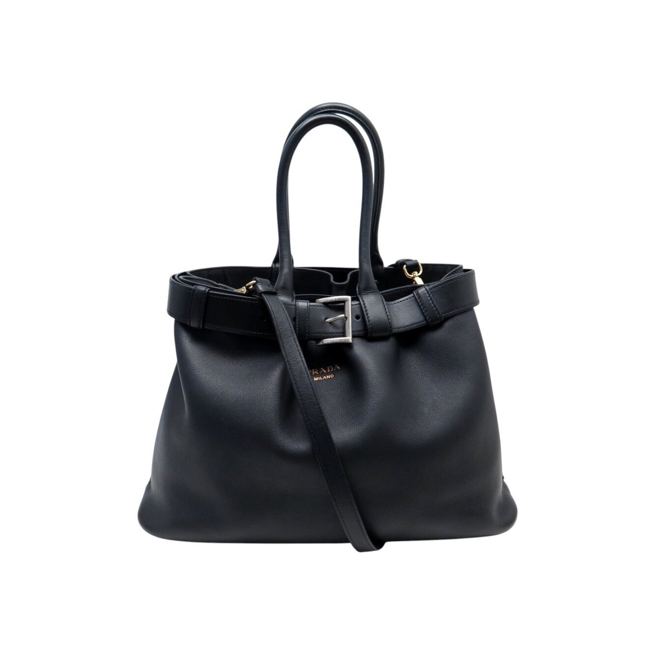Leather crossbody bag