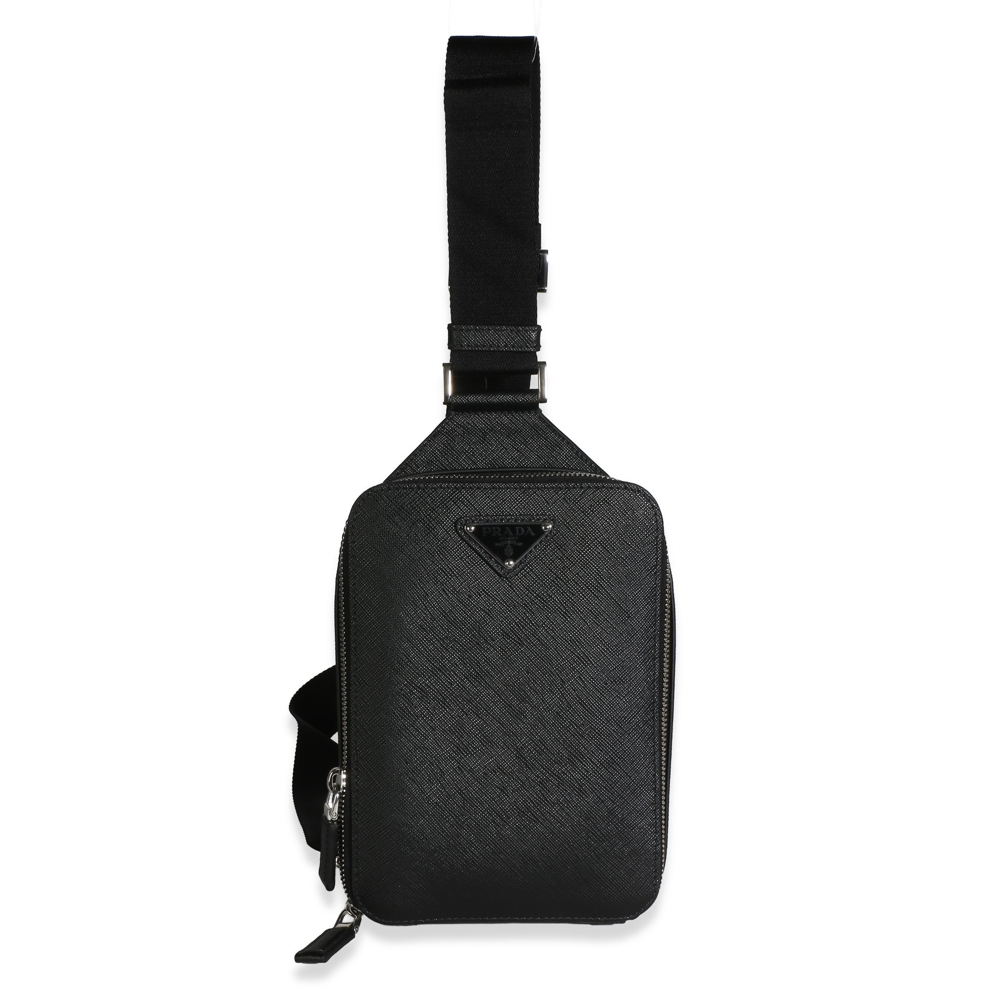 Leather crossbody bag