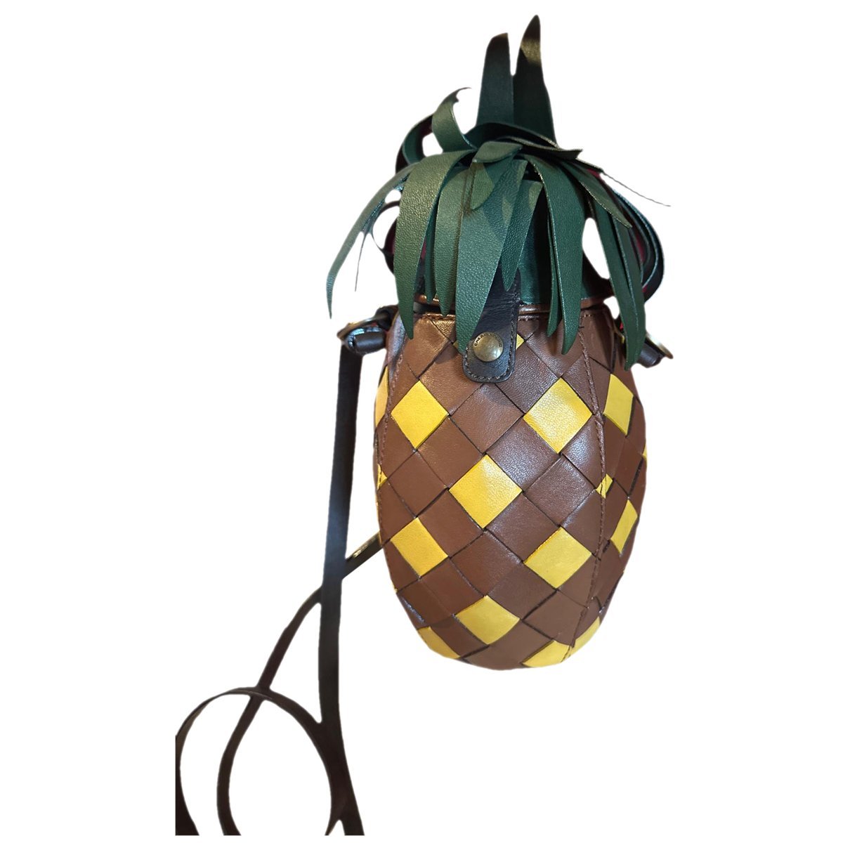 Leather crossbody bag