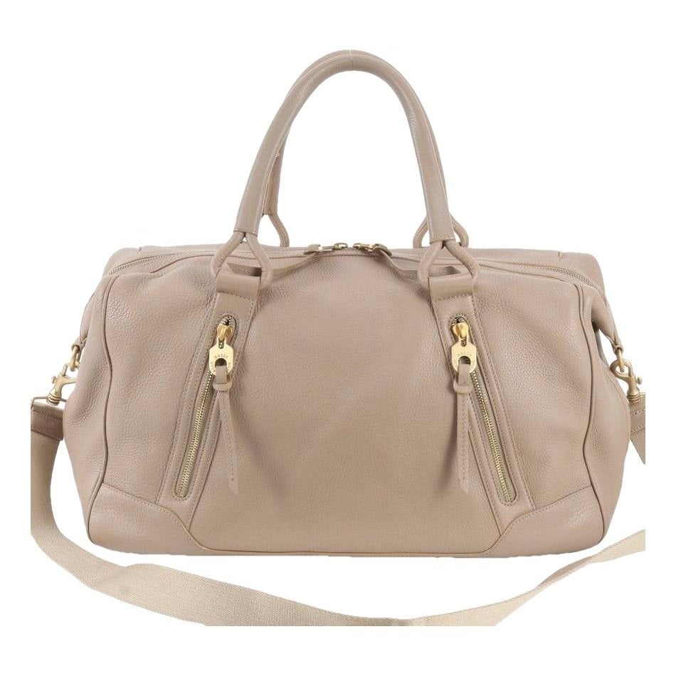 Leather 48h bag