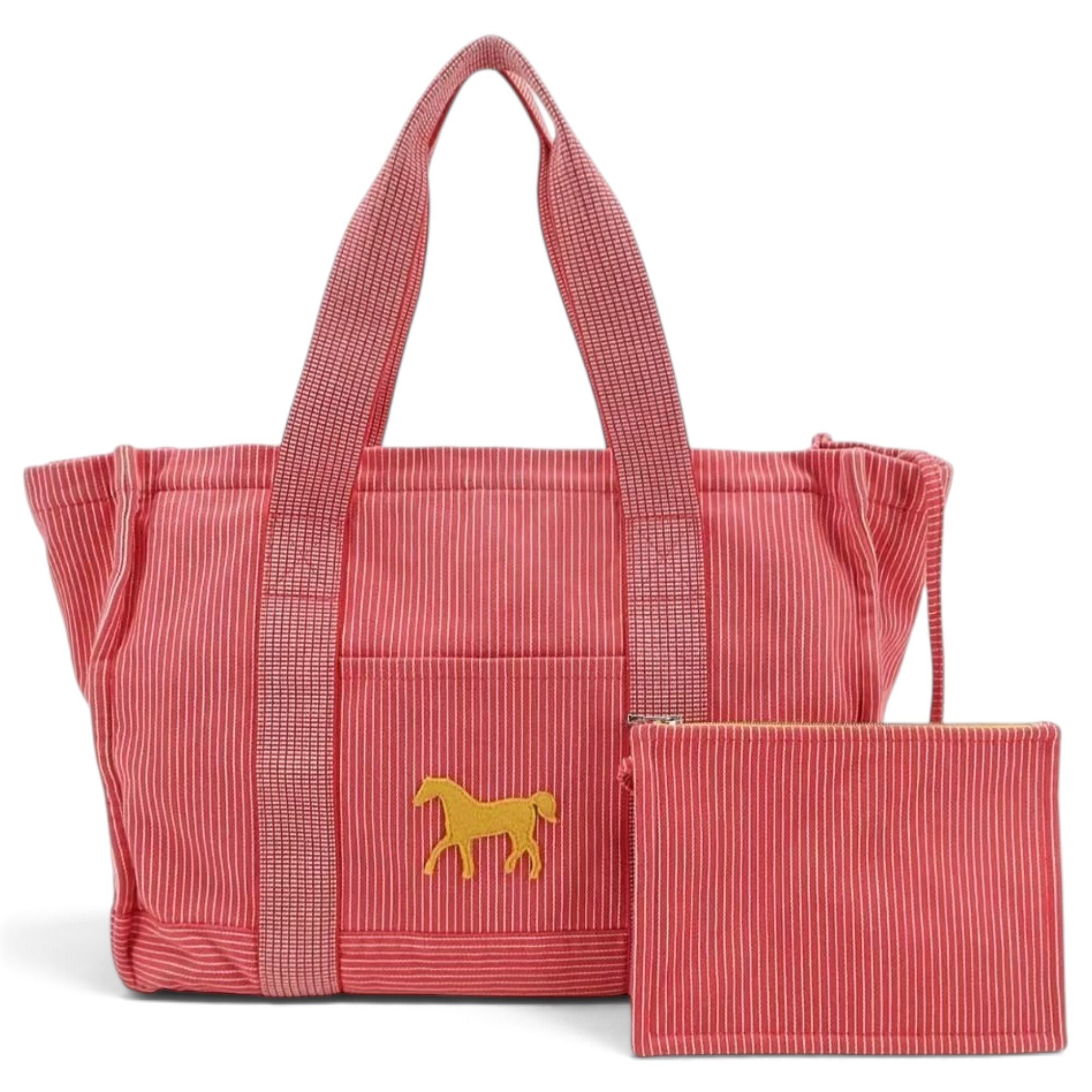 Double sens cloth handbag