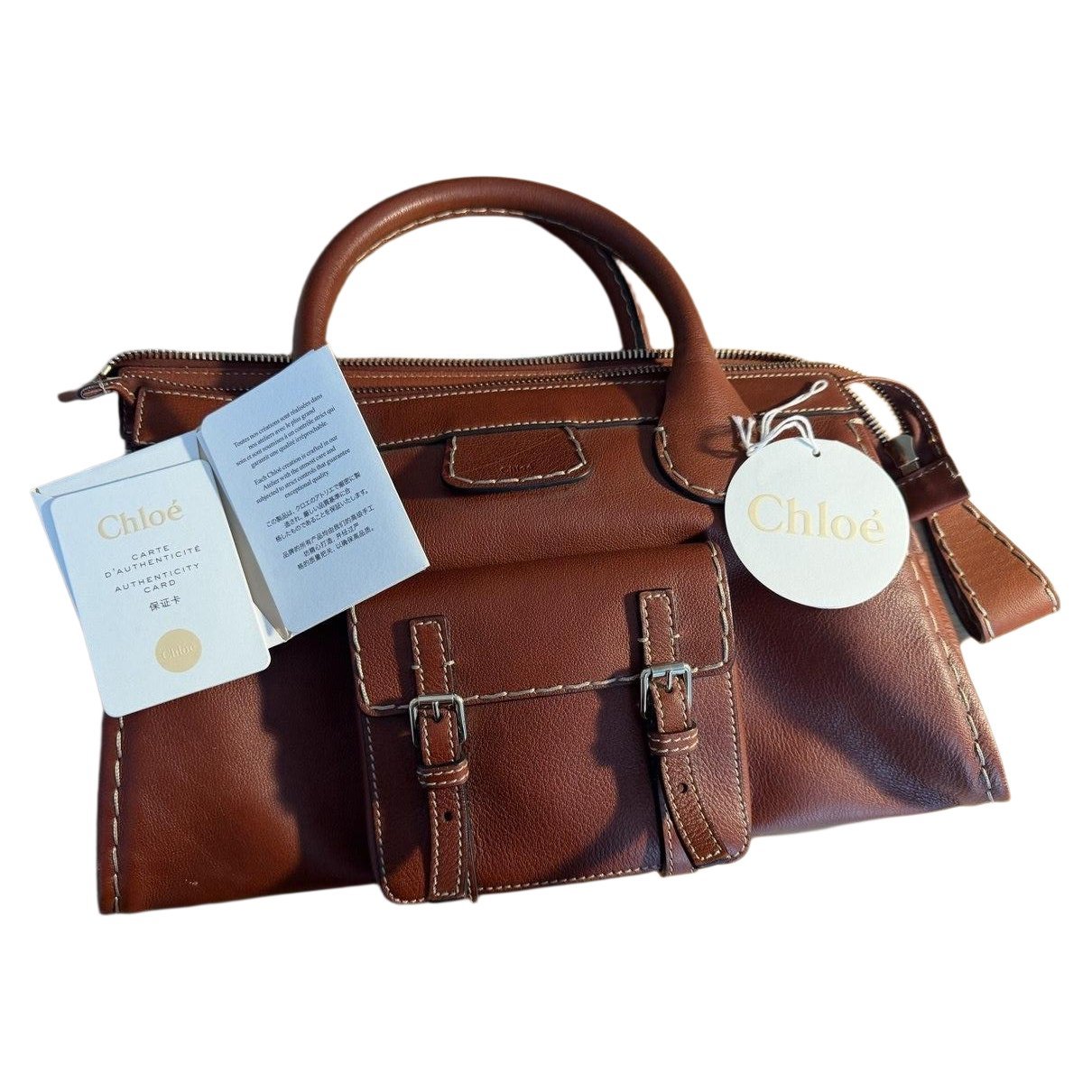 Paddington leather handbag