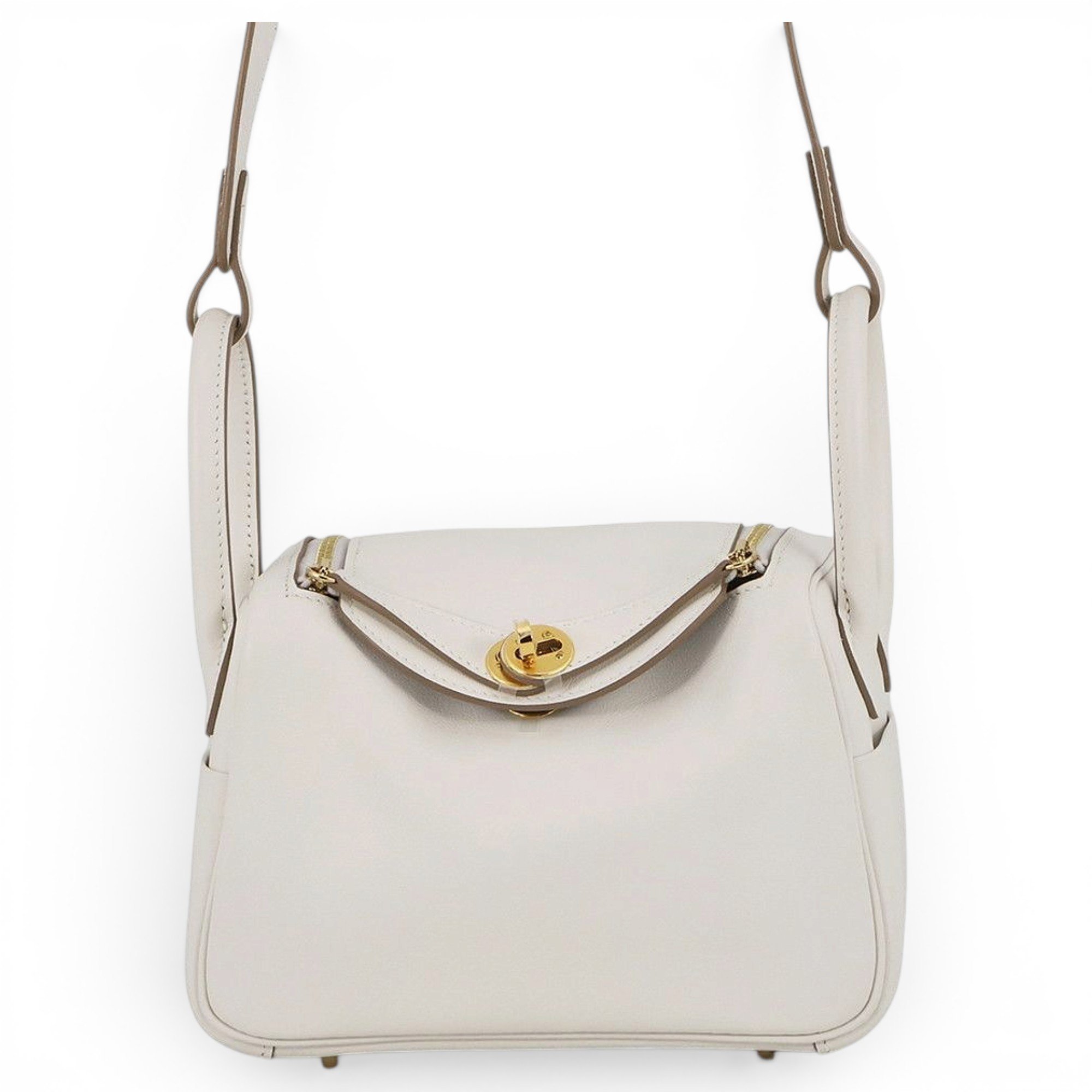 Lindy leather handbag
