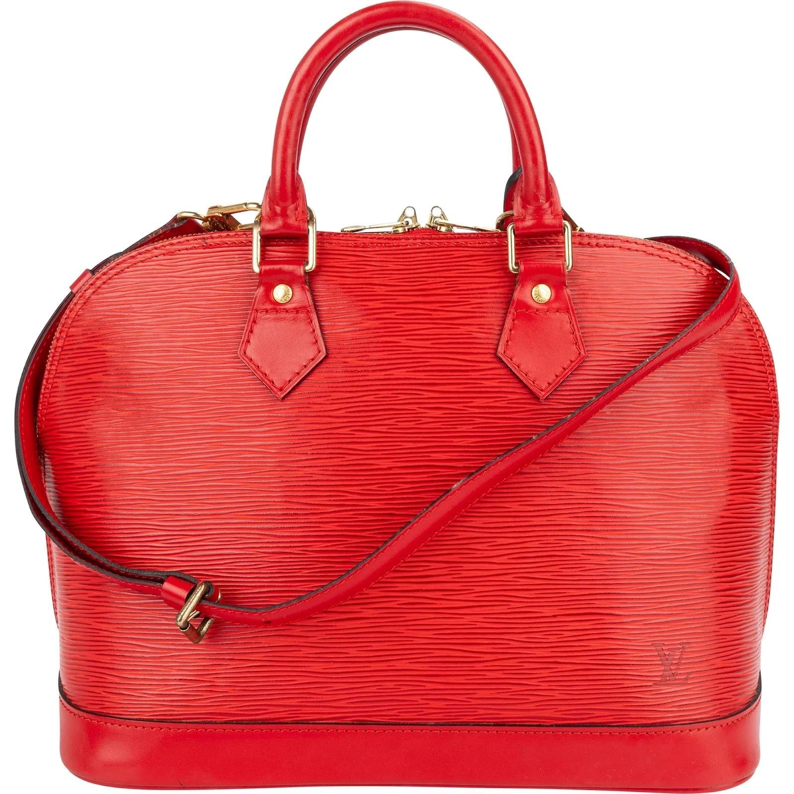Alma leather handbag