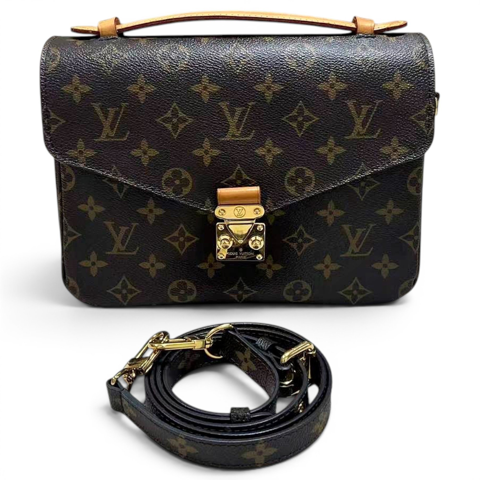 Metis leather handbag
