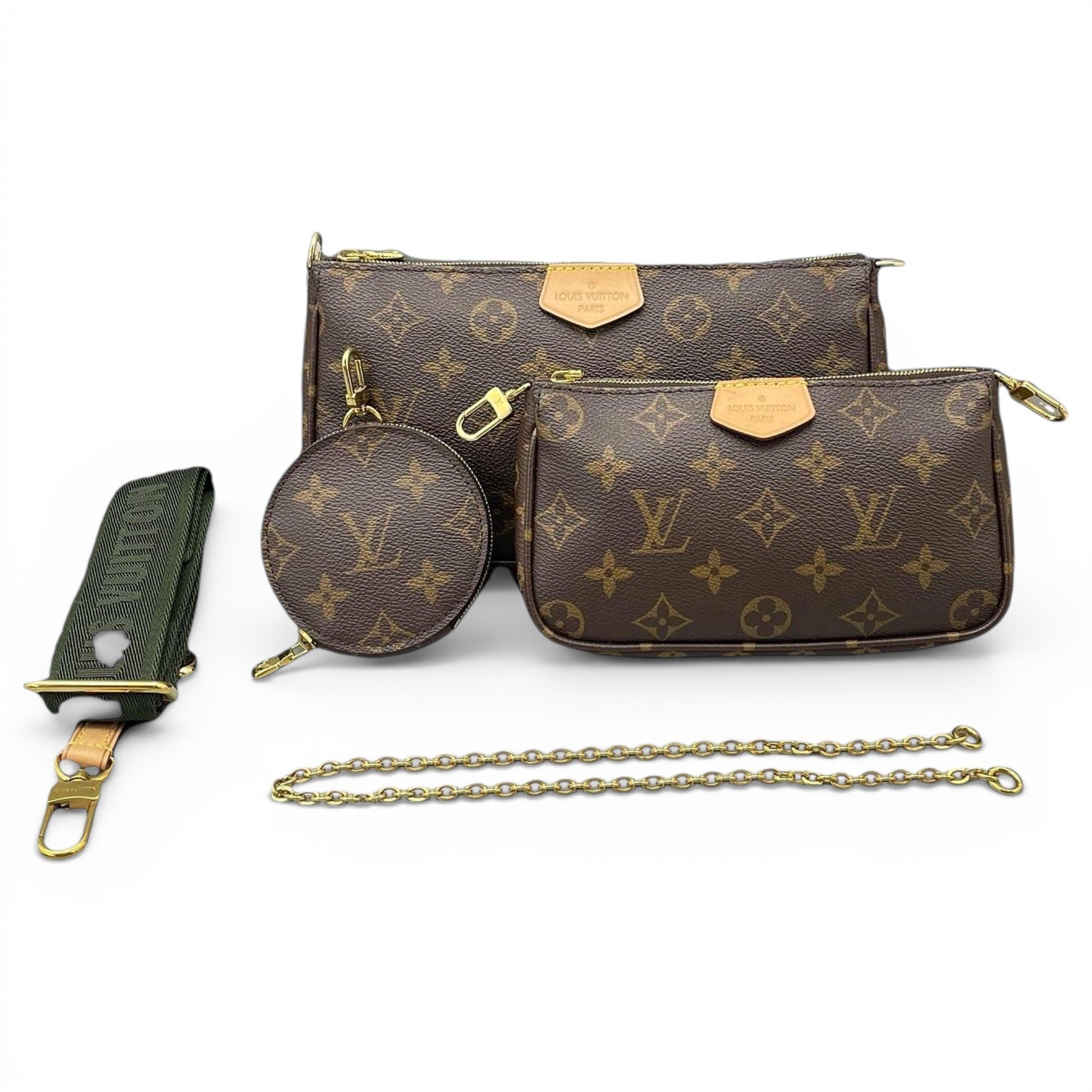Multi Pochette Accessoires leather handbag