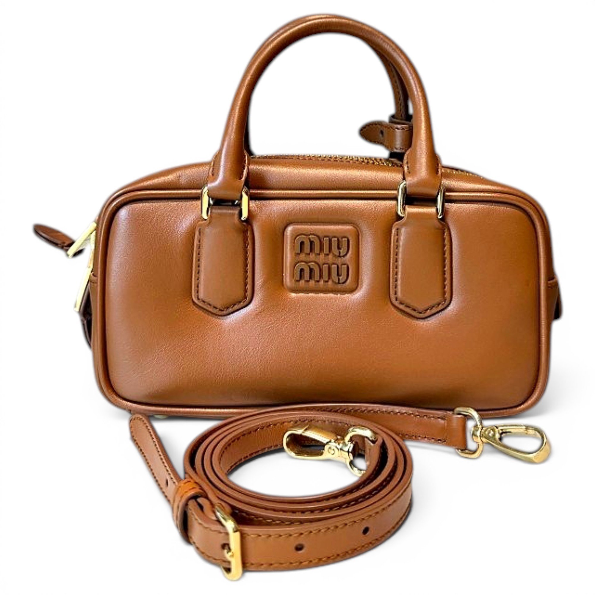Leather handbag