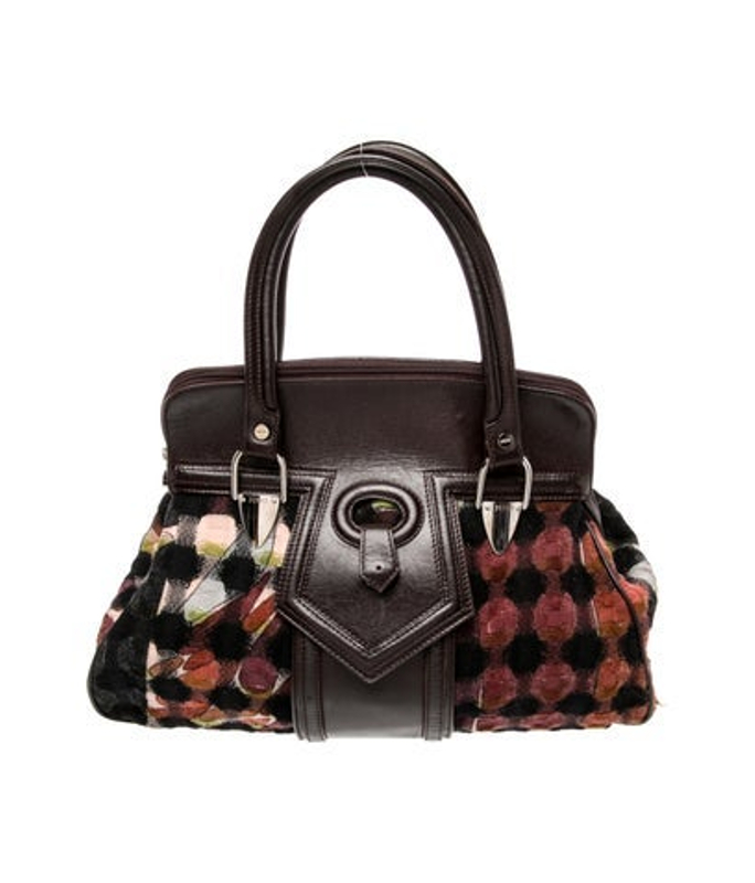 Emilio Pucci Pucci Leather Top Handle Bag Vintage