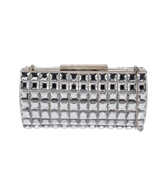 Badgley Mischka Mischka Crystal Minaudiere