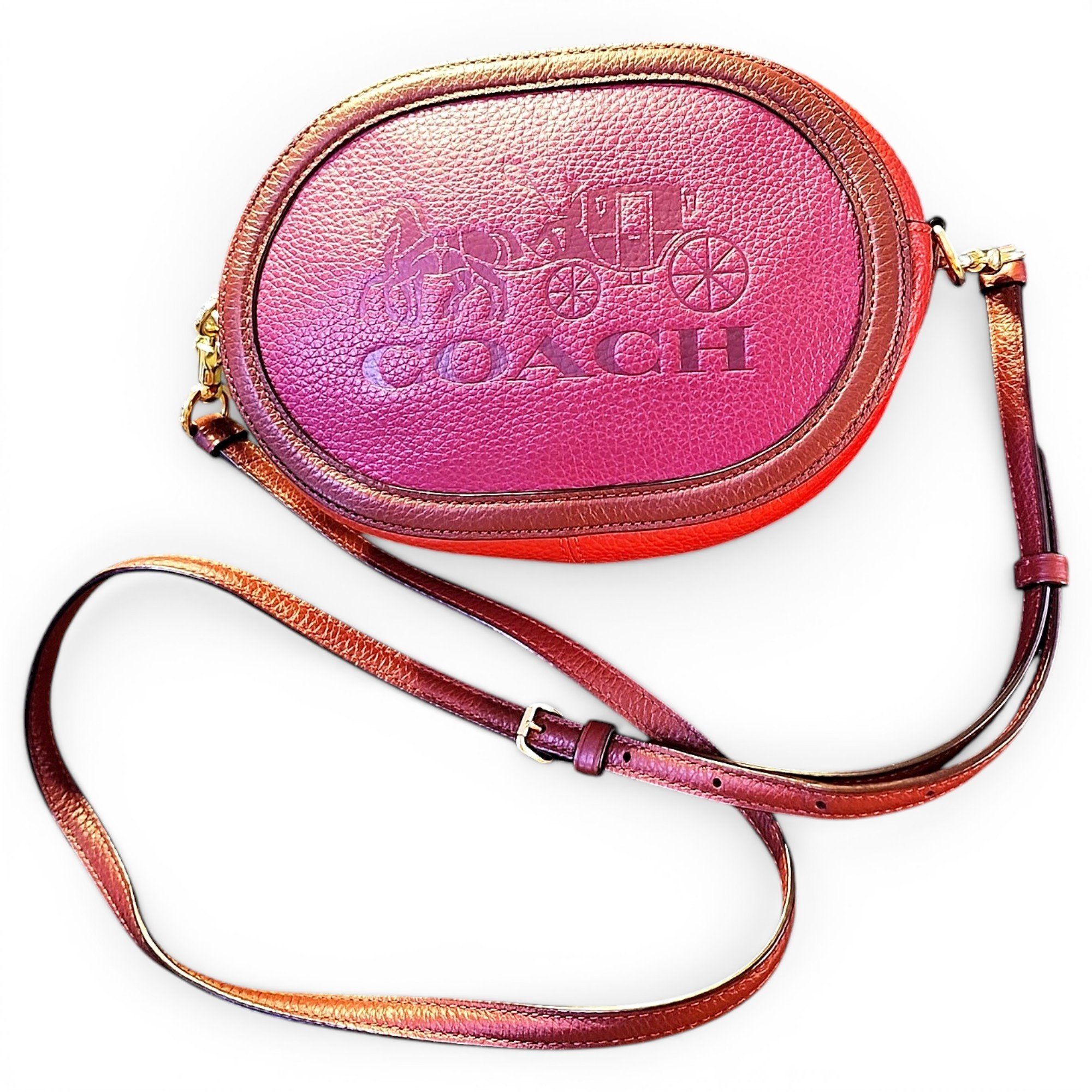 Leather crossbody bag