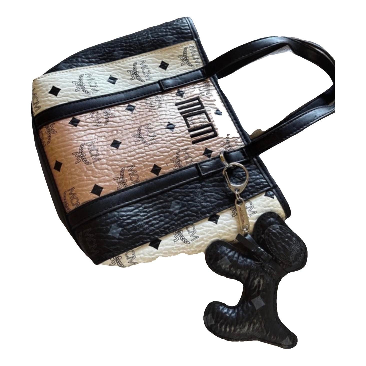 Boston patent leather handbag