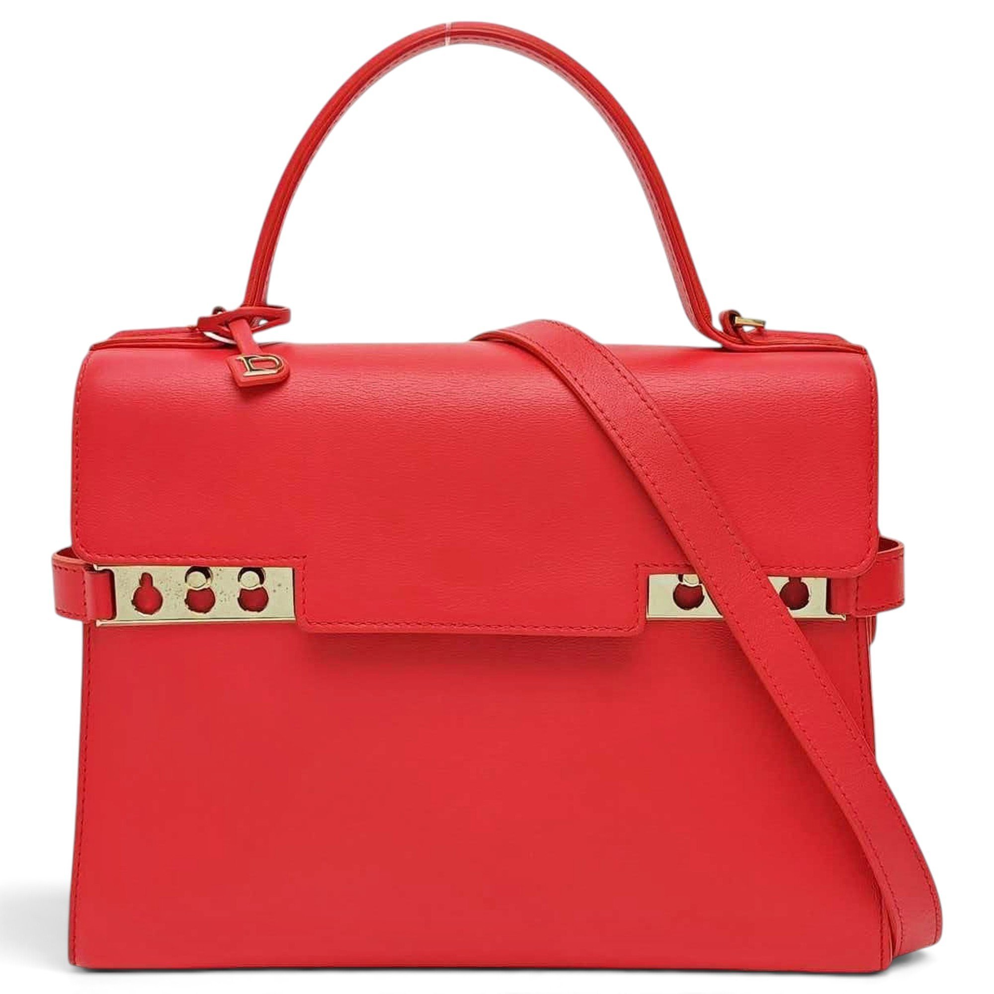 Tempête leather handbag