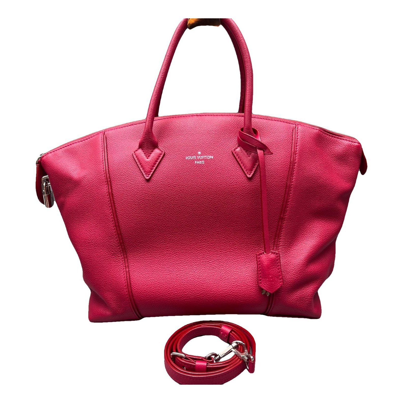 Soft Lockit leather handbag