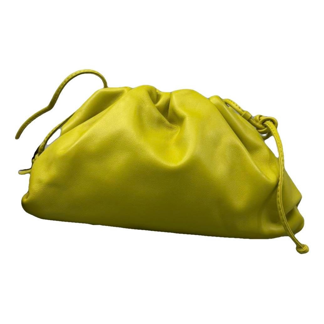 Pouch leather handbag