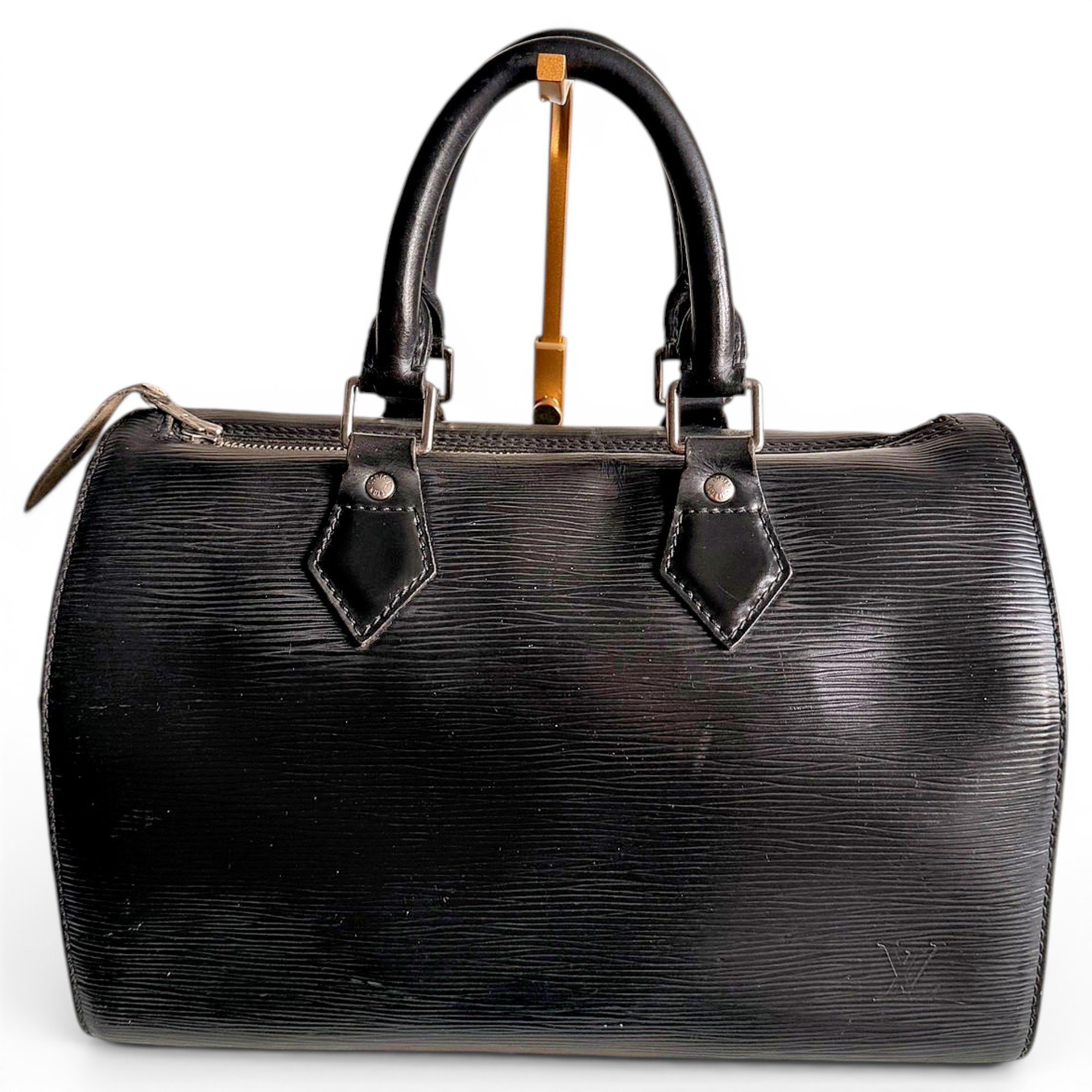 Speedy leather handbag
