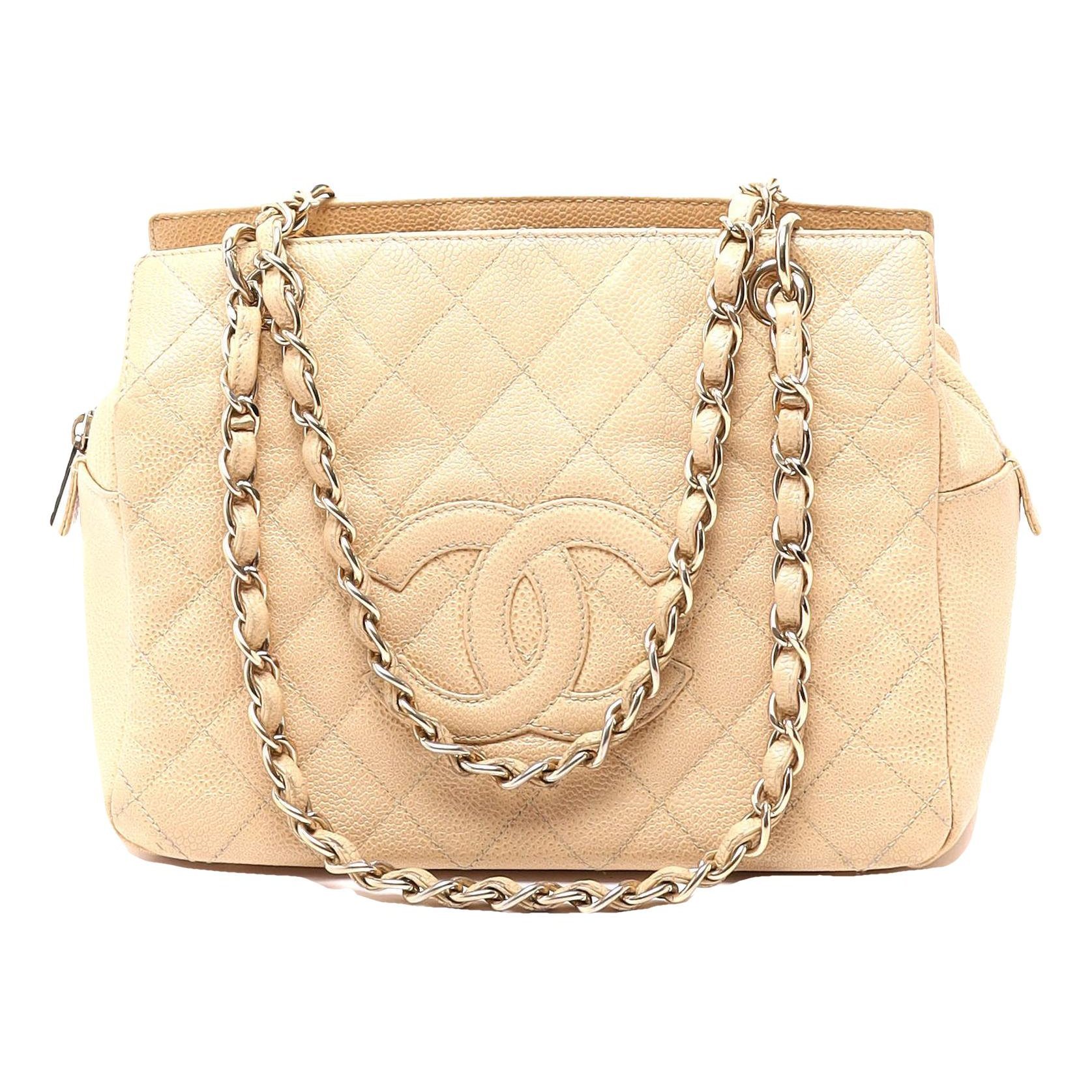 Grand shopping leather tote