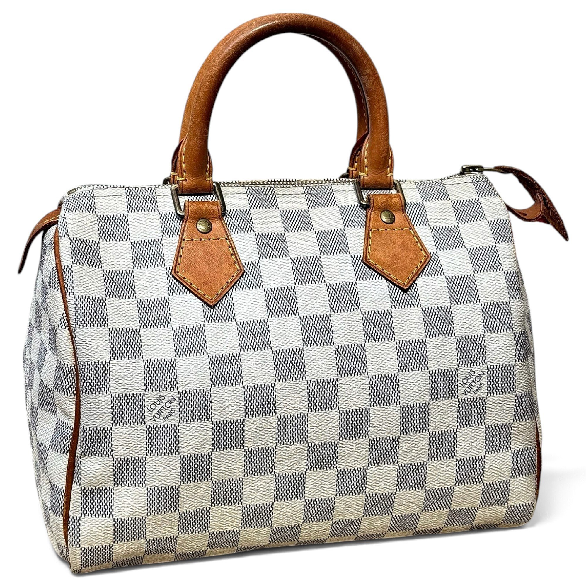 Speedy leather handbag