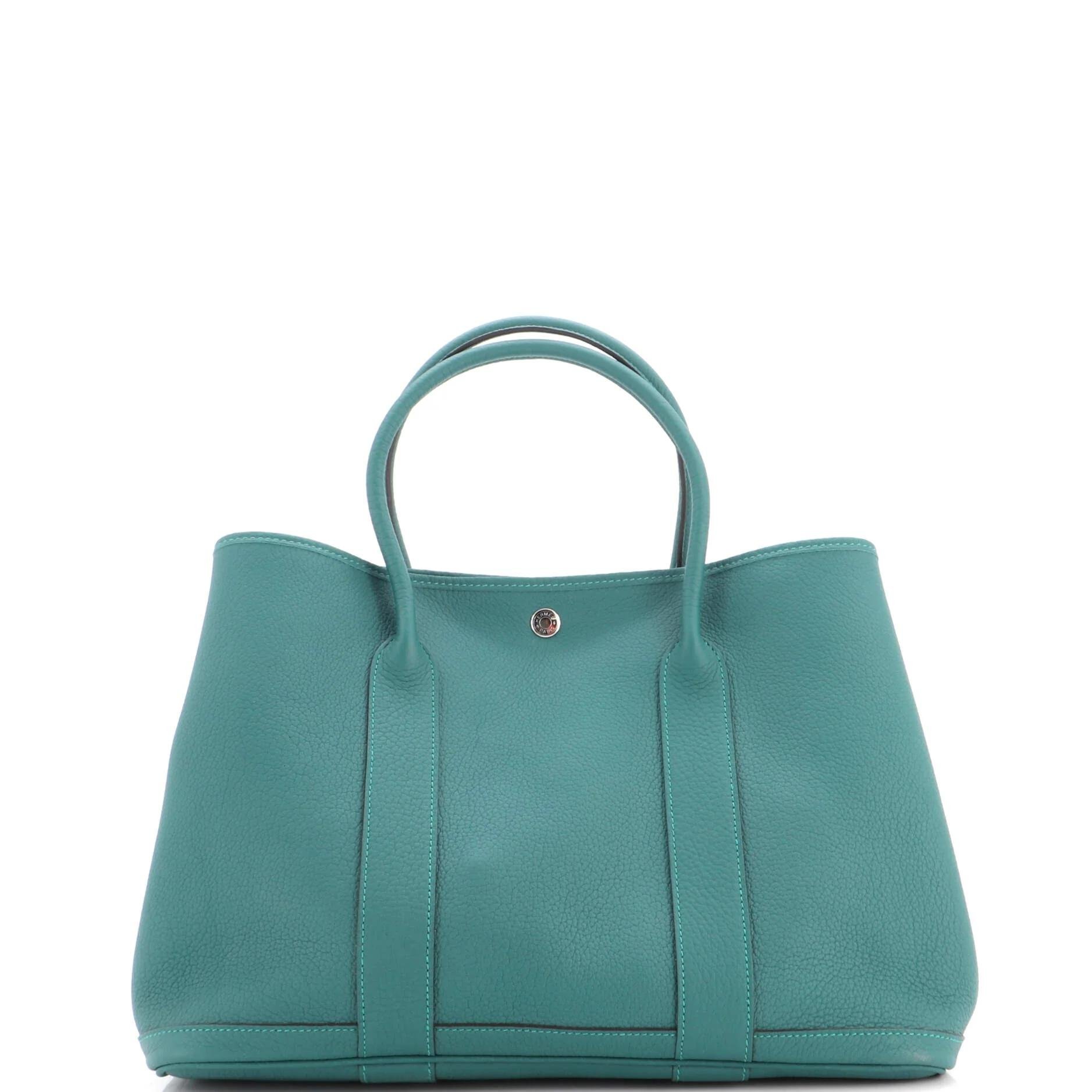 Leather tote
