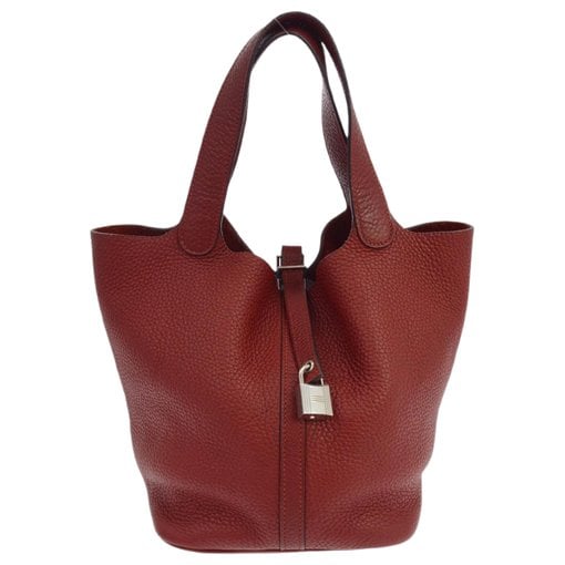 Picotin leather handbag