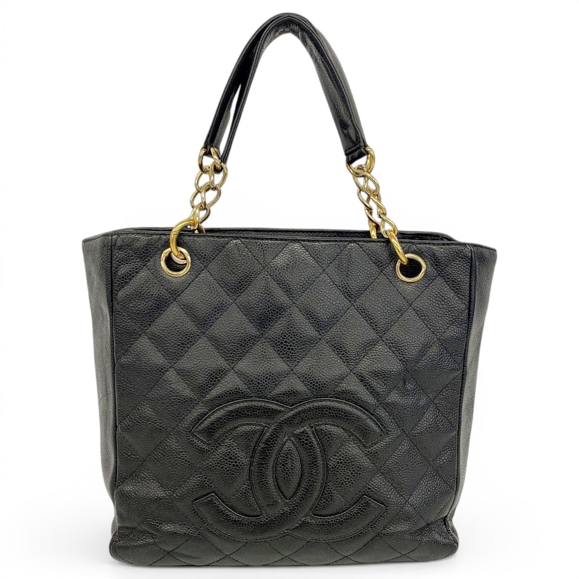 Leather tote