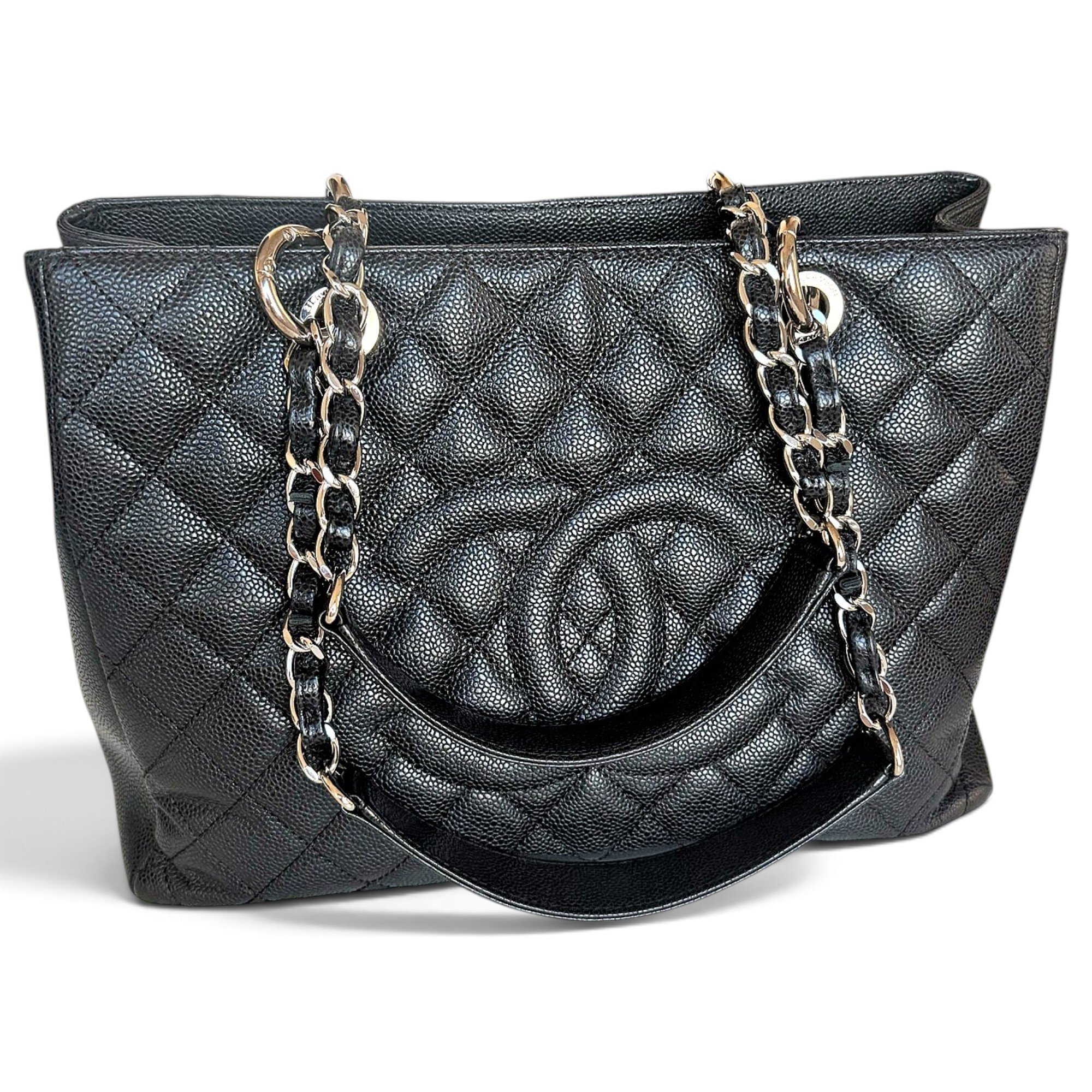 Grand shopping leather tote