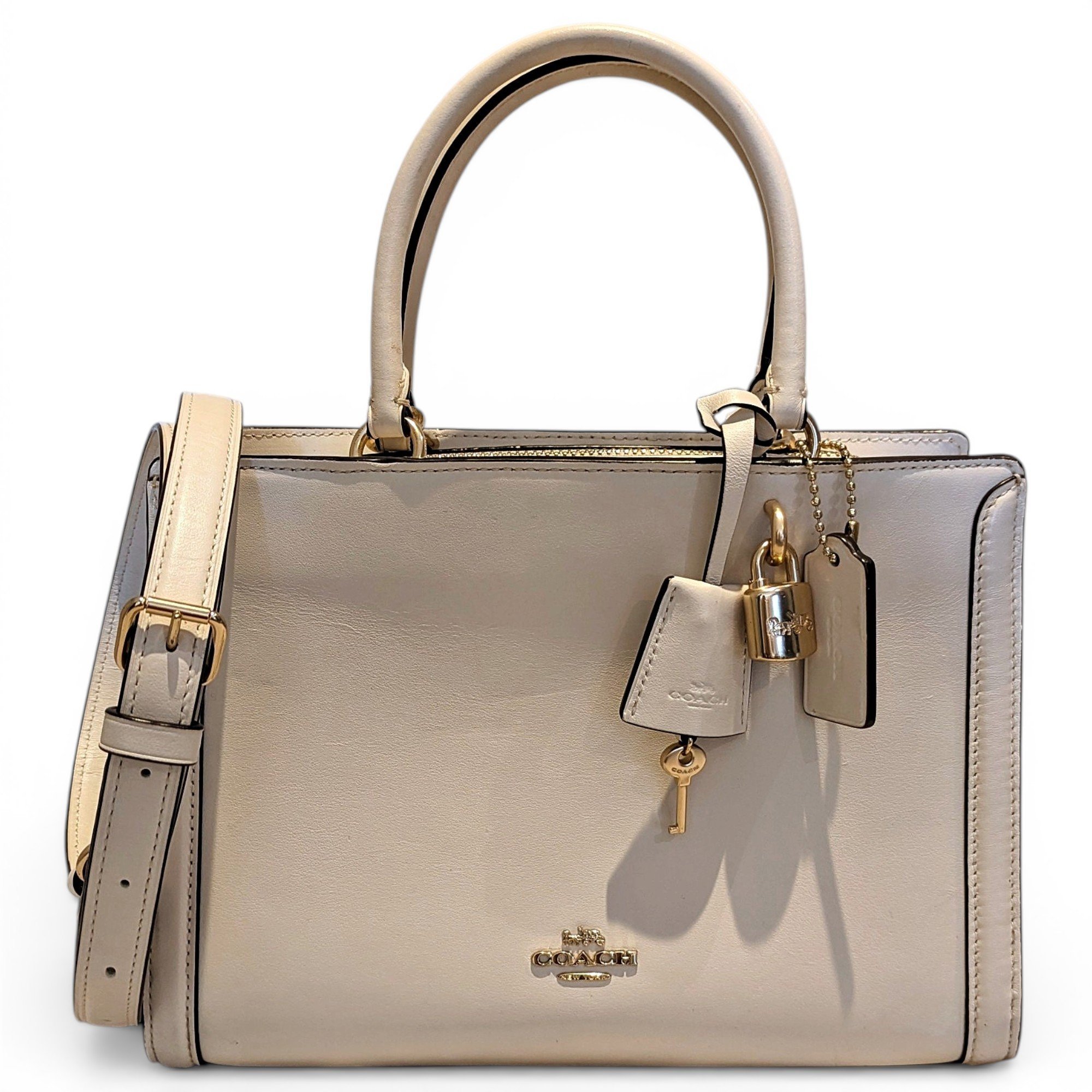 Leather handbag