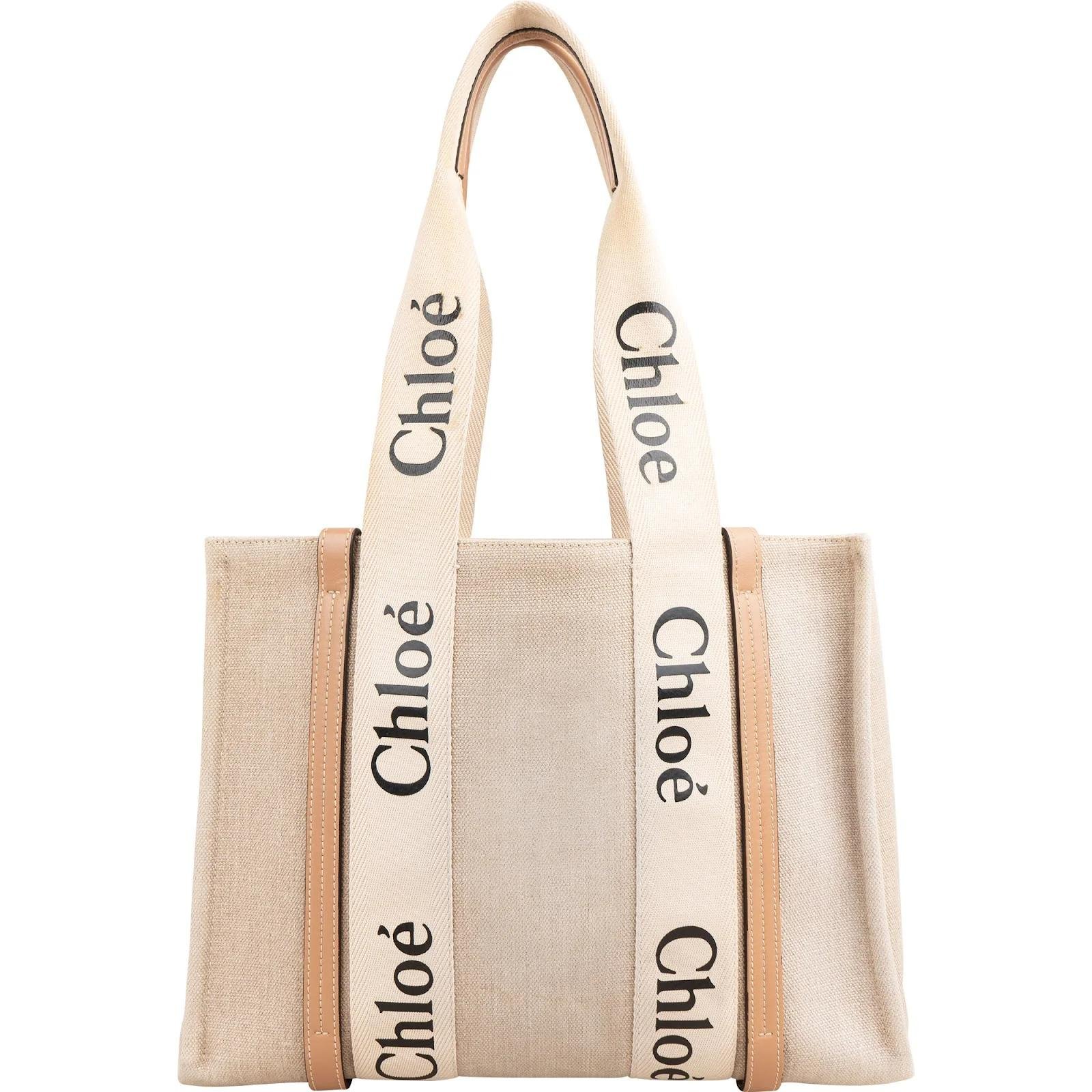Chloe Woody leather handbag