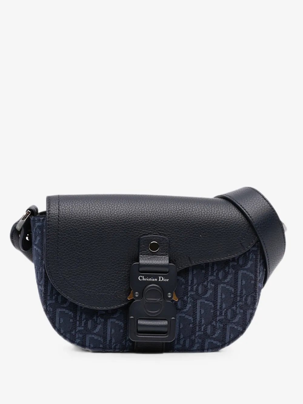 2024 Mini Oblique Canvas Saddle Buckle Messenger Bag crossbody bag