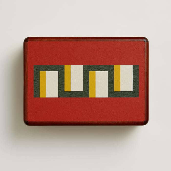Brique Casaque Perspectives Indiennes Watch Box