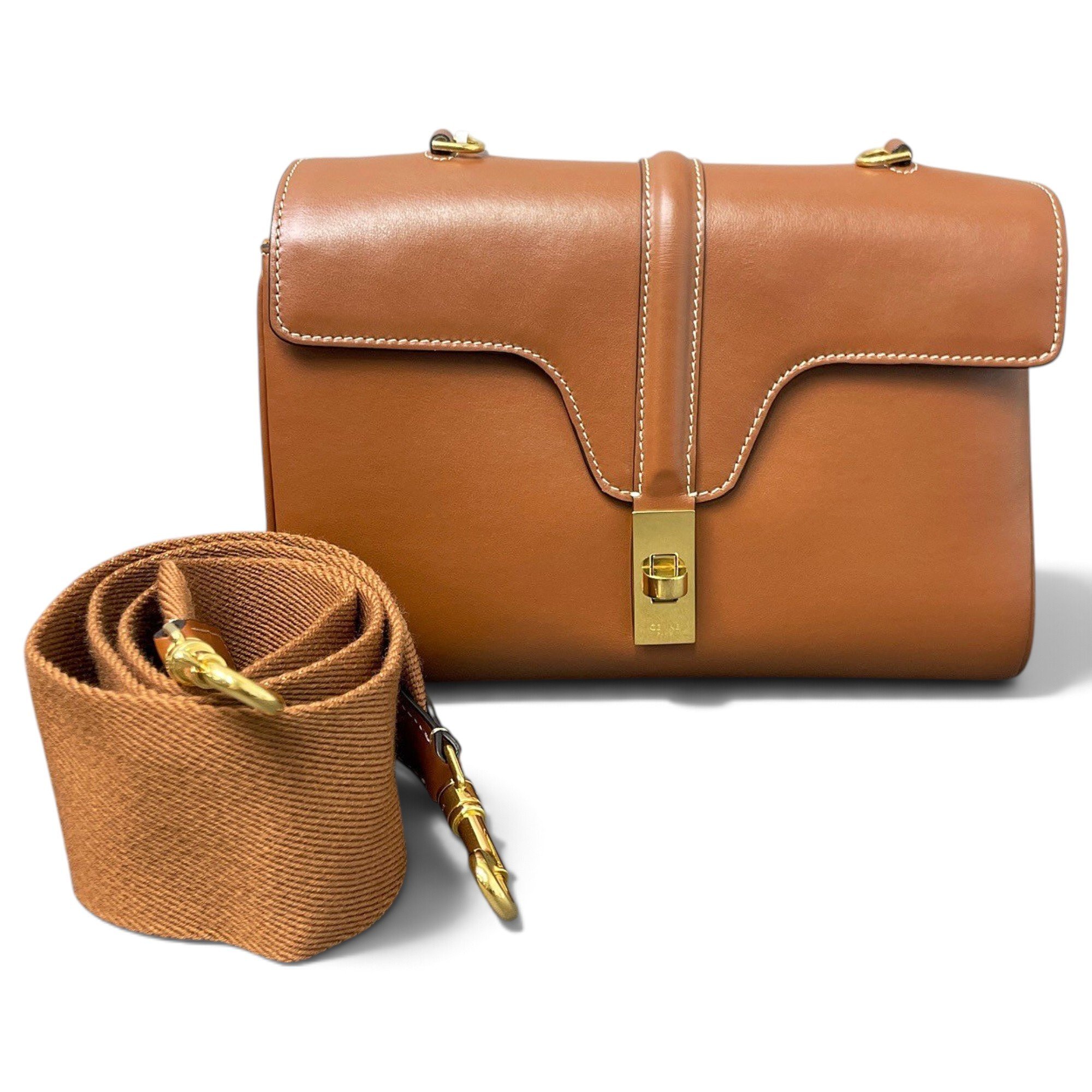 Sac 16 leather handbag