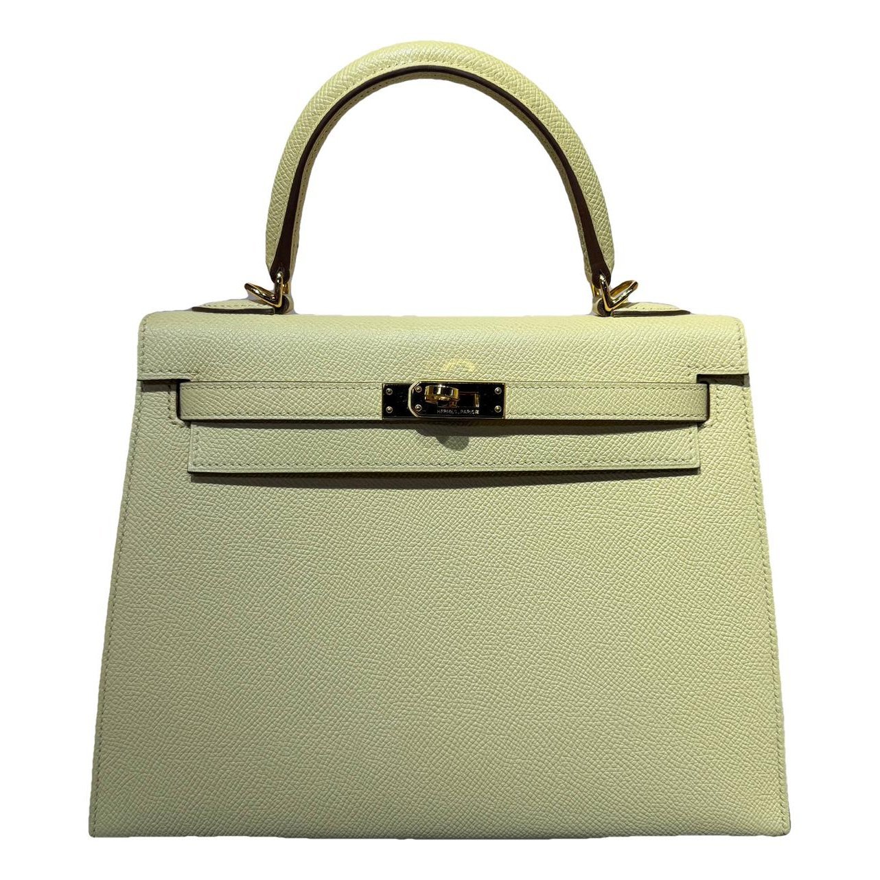 Kelly 25 leather handbag