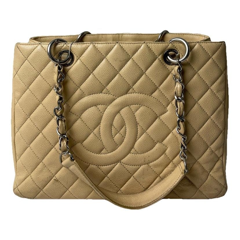 Grand shopping leather tote