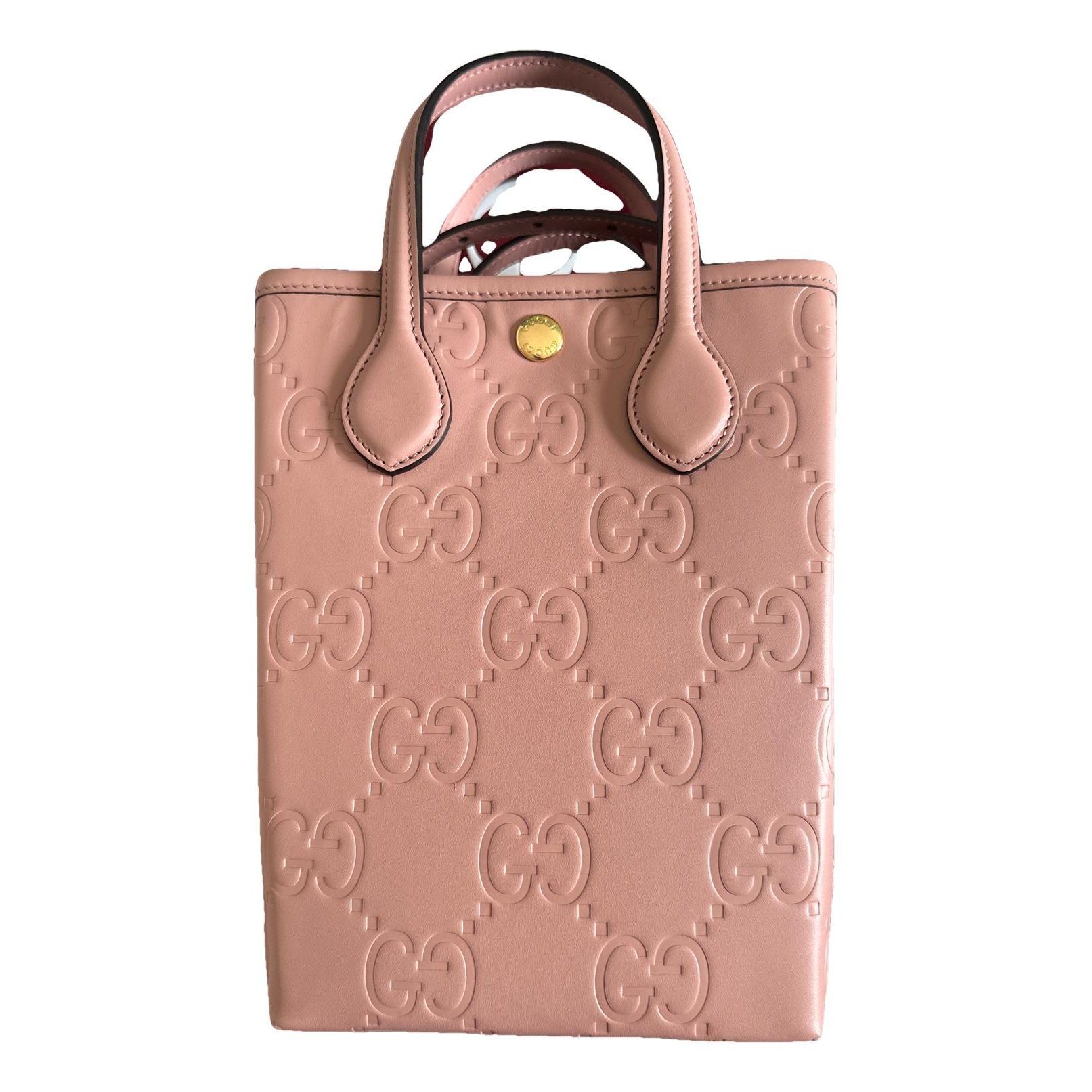Leather tote