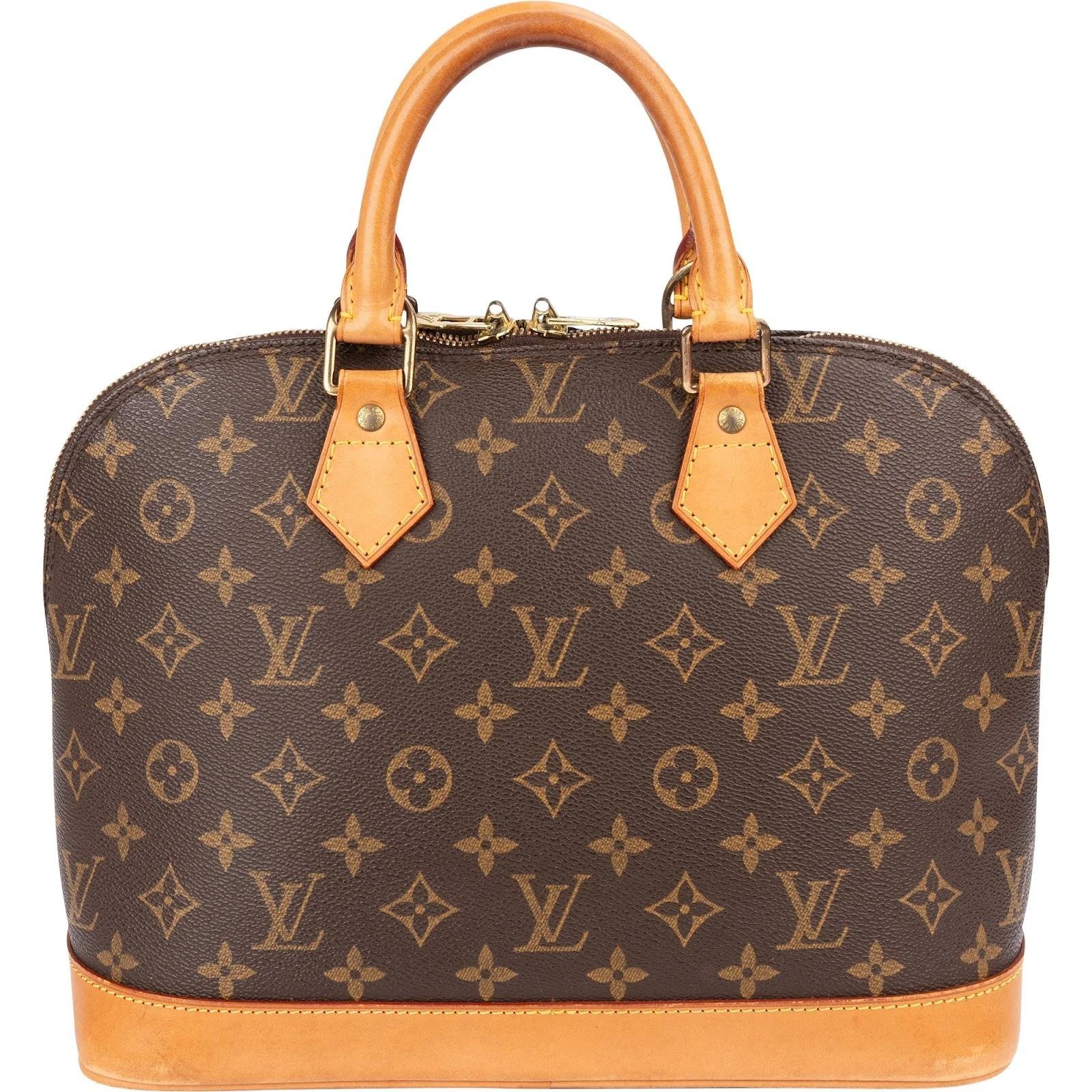 Alma leather handbag