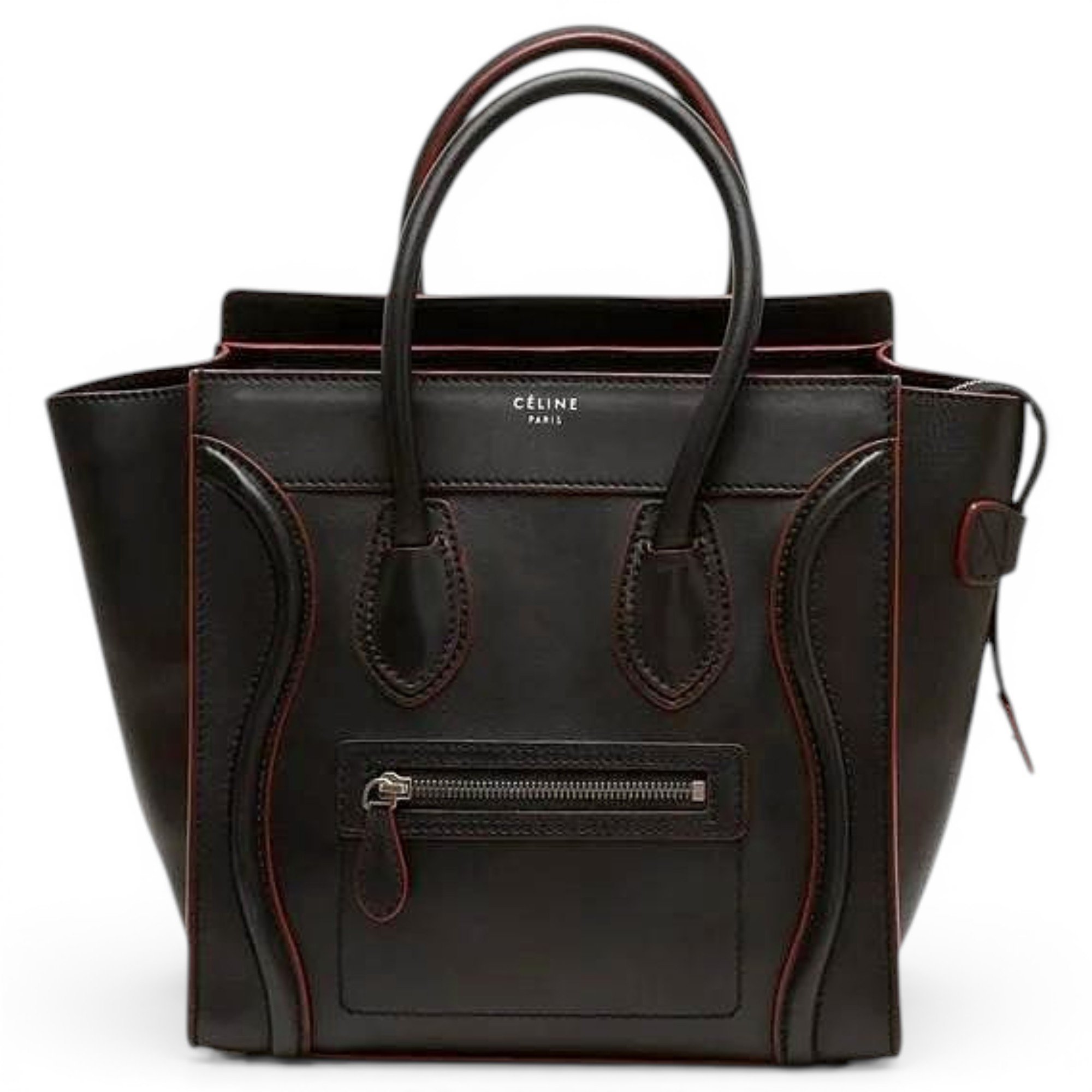 Celine Nano Luggage leather handbag