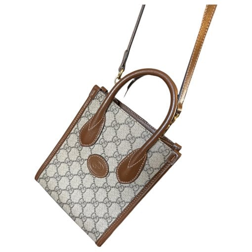 Leather crossbody bag